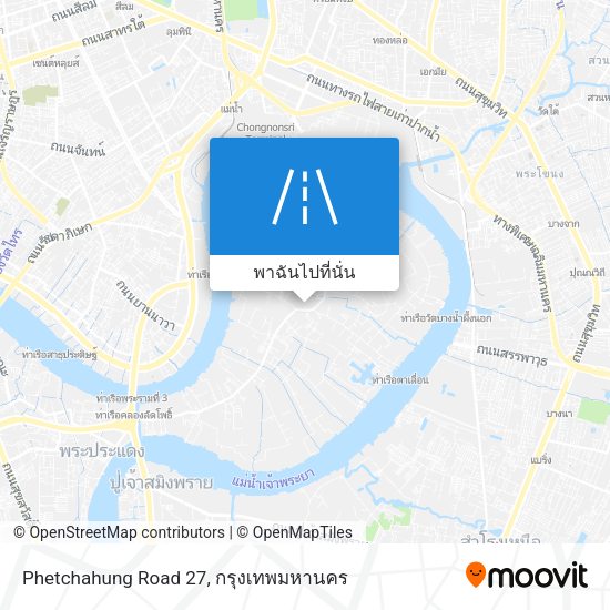 Phetchahung Road 27 แผนที่