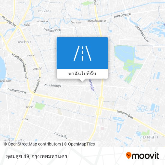 อุดมสุข 49 แผนที่