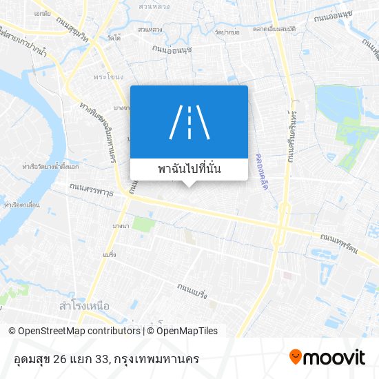 อุดมสุข 26 แยก 33 แผนที่