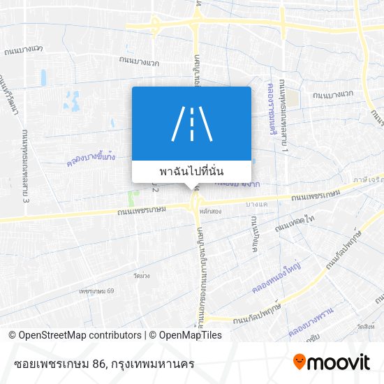ซอยเพชรเกษม 86 แผนที่