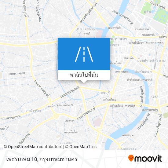 เพชรเกษม 10 แผนที่