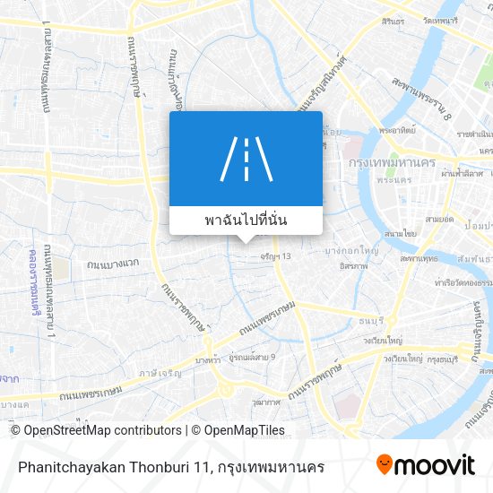 Phanitchayakan Thonburi 11 แผนที่