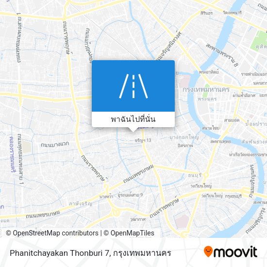 Phanitchayakan Thonburi 7 แผนที่