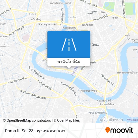 Rama III Soi 23 แผนที่