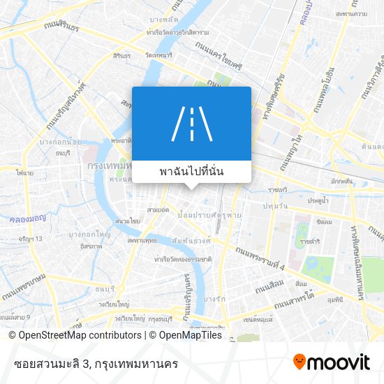 ซอยสวนมะลิ 3 แผนที่