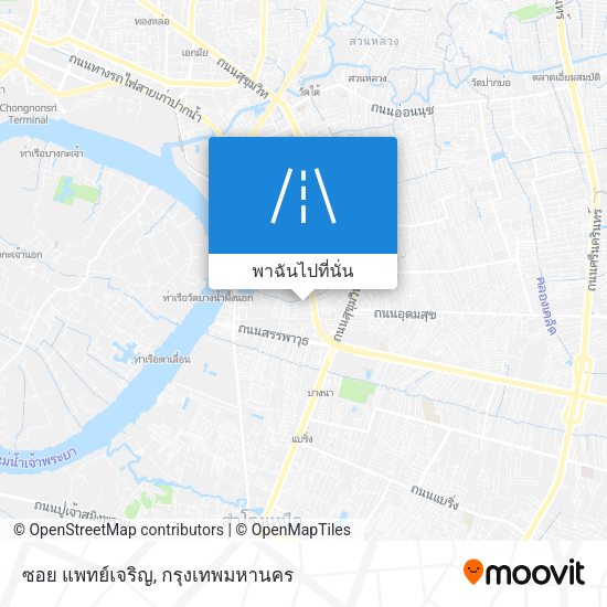ซอย แพทย์เจริญ แผนที่