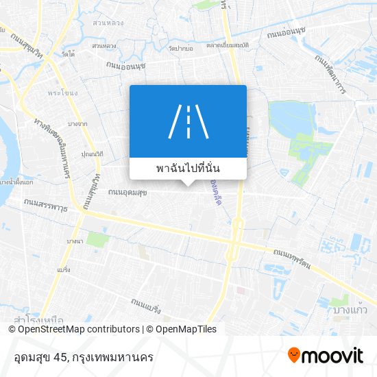 อุดมสุข 45 แผนที่