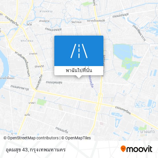 อุดมสุข 43 แผนที่