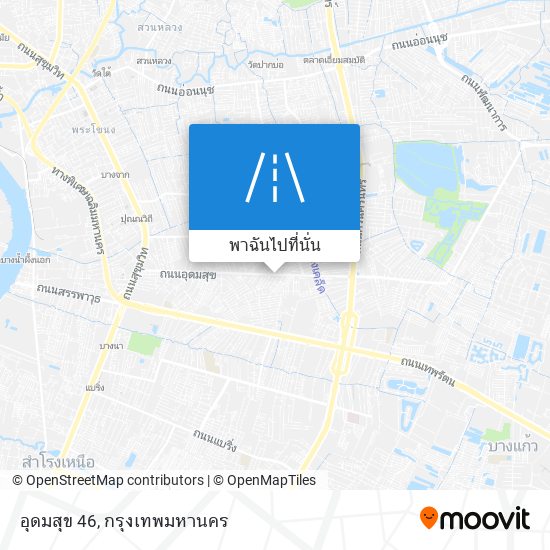 อุดมสุข 46 แผนที่