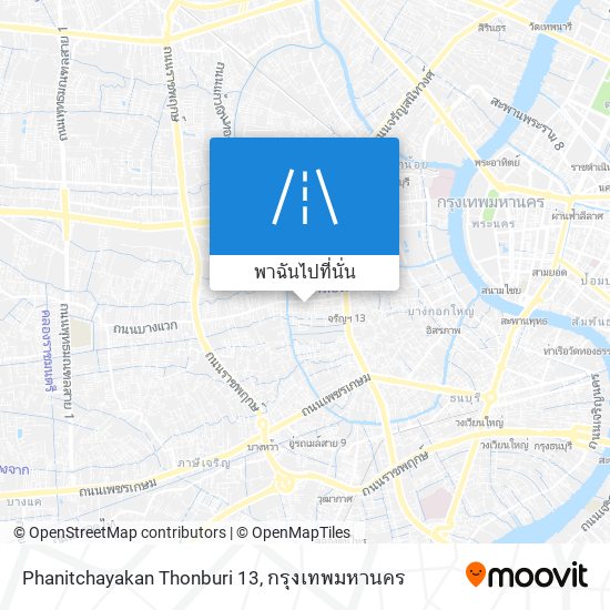 Phanitchayakan Thonburi 13 แผนที่