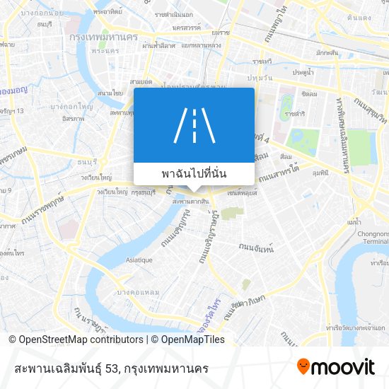 สะพานเฉลิมพันธุ์ 53 แผนที่