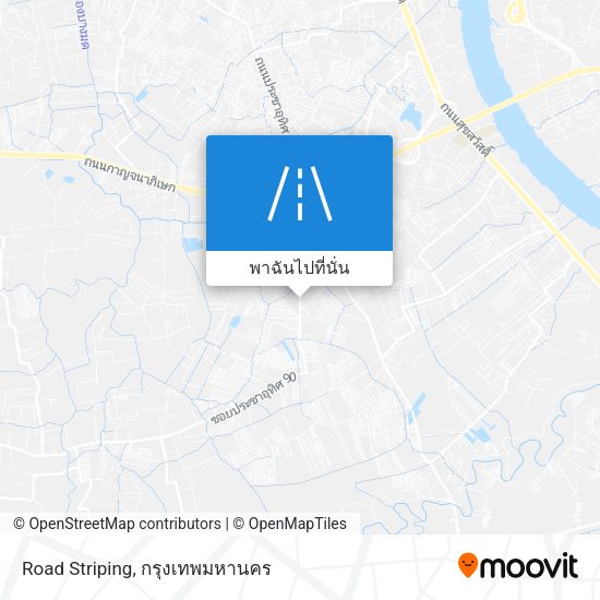 Road Striping แผนที่