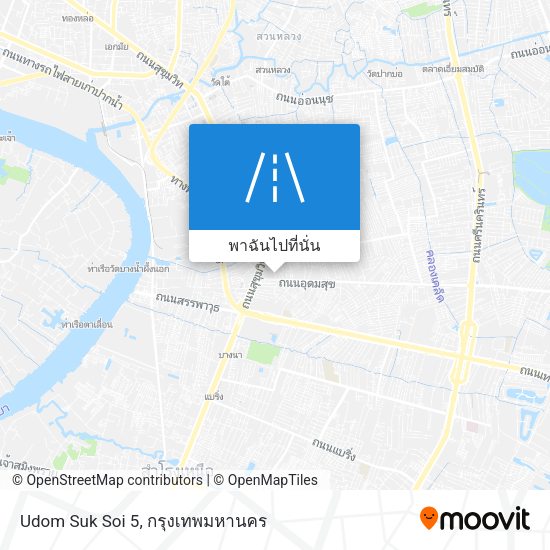 Udom Suk Soi 5 แผนที่