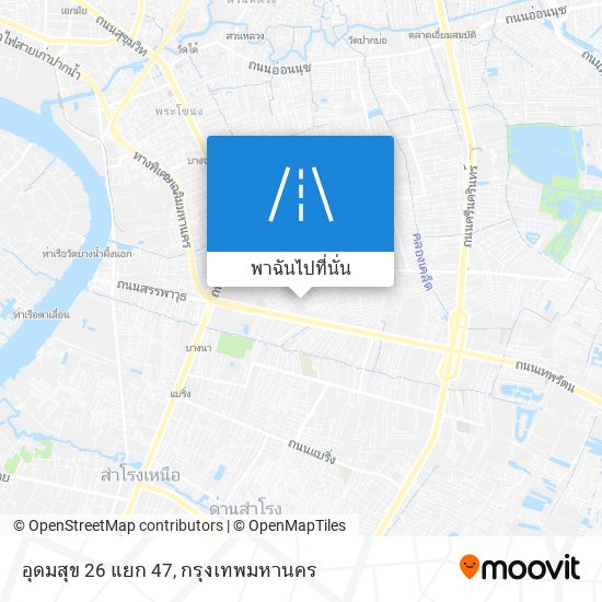 อุดมสุข 26 แยก 47 แผนที่