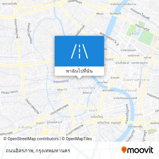 ถนนอิสรภาพ แผนที่
