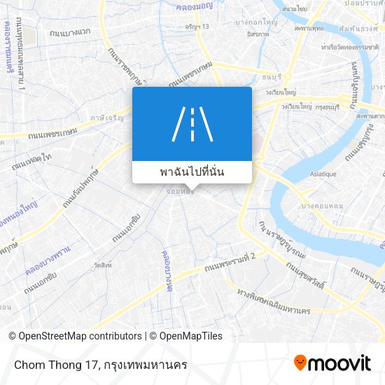 Chom Thong 17 แผนที่
