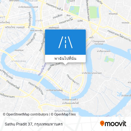 Sathu Pradit 37 แผนที่
