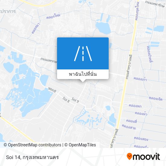 Soi 14 แผนที่