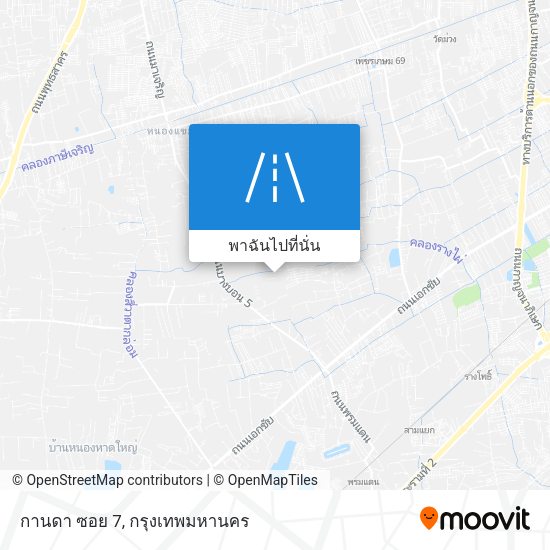 กานดา ซอย 7 แผนที่