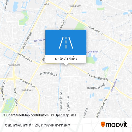 ซอยลาดปลาเค้า 29 แผนที่