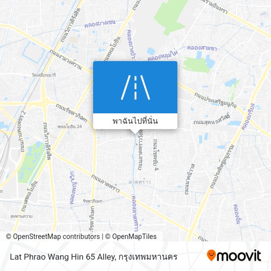 Lat Phrao Wang Hin 65 Alley แผนที่
