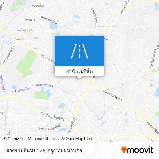 ซอยรามอินทรา 26 แผนที่