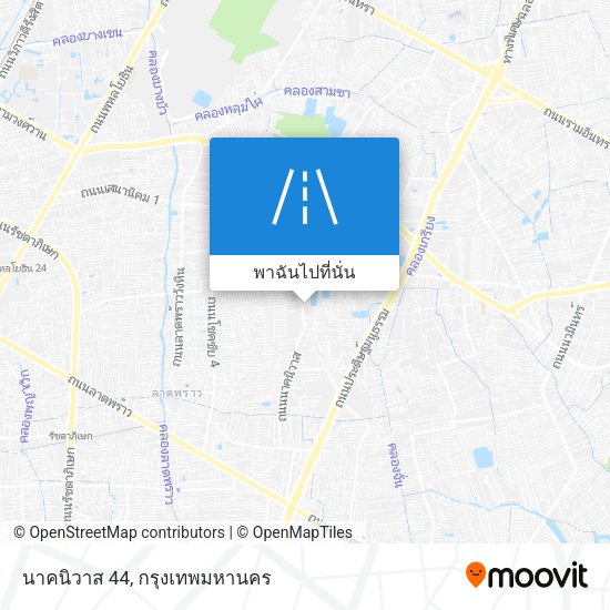 นาคนิวาส 44 แผนที่