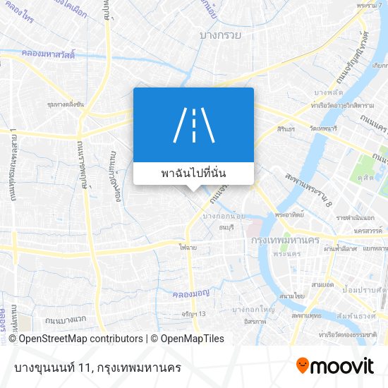 บางขุนนนท์ 11 แผนที่