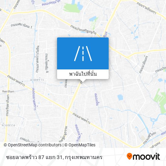 ซอยลาดพร้าว 87 แยก 31 แผนที่