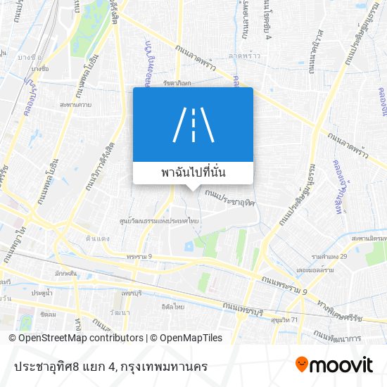 ประชาอุทิศ8 แยก 4 แผนที่