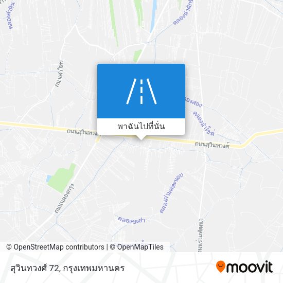 สุวินทวงศ์ 72 แผนที่