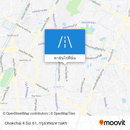 Chokchai 4 Soi 61 แผนที่