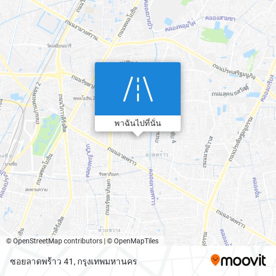 ซอยลาดพร้าว 41 แผนที่