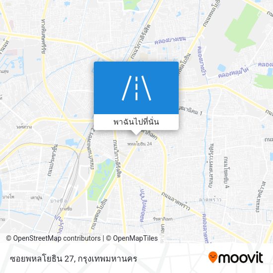 ซอยพหลโยธิน 27 แผนที่