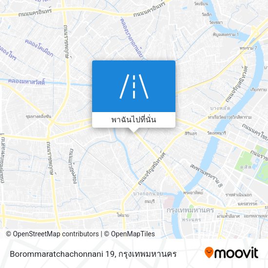Borommaratchachonnani 19 แผนที่