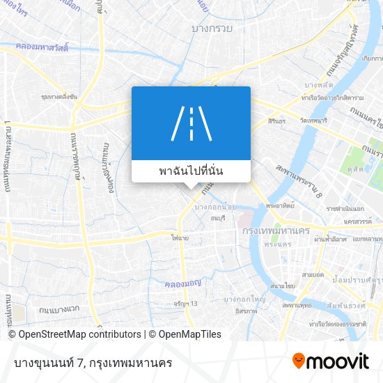 บางขุนนนท์ 7 แผนที่