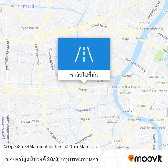 ซอยจรัญสนิทวงศ์ 28/8 แผนที่