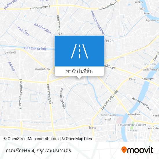 ถนนชักพระ 4 แผนที่
