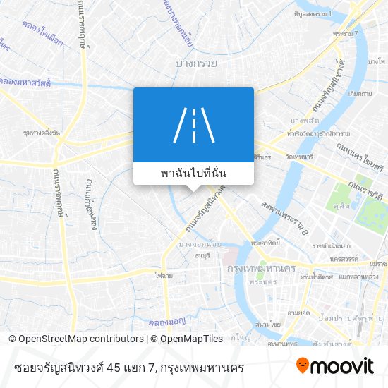 ซอยจรัญสนิทวงศ์ 45 แยก 7 แผนที่