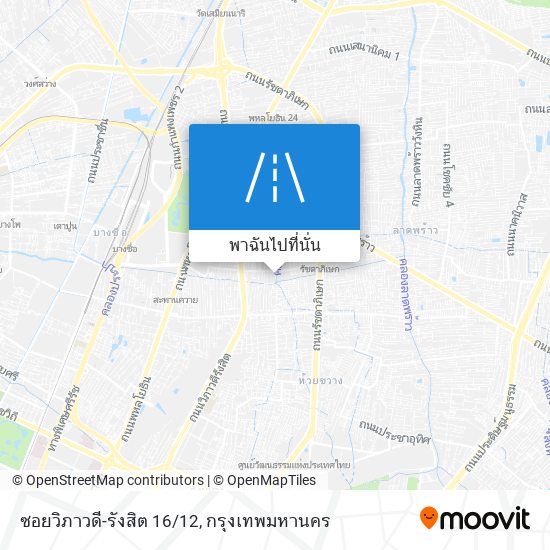 ซอยวิภาวดี-รังสิต 16/12 แผนที่