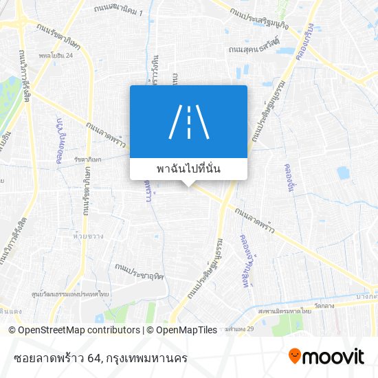 ซอยลาดพร้าว 64 แผนที่