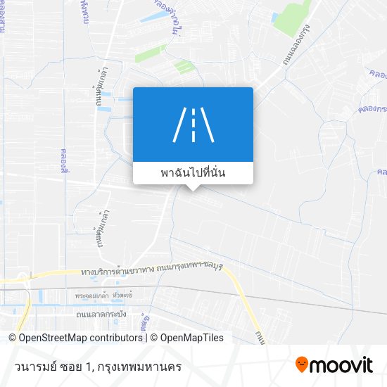วนารมย์ ซอย 1 แผนที่