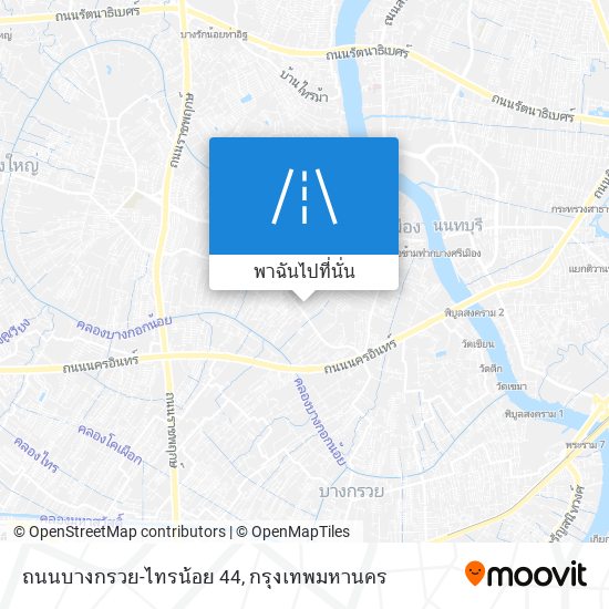 ถนนบางกรวย-ไทรน้อย 44 แผนที่