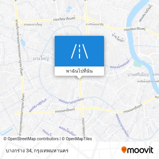 บางกร่าง 34 แผนที่