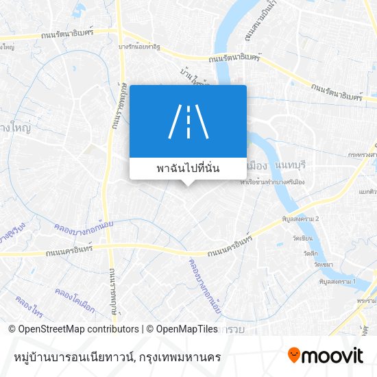 หมู่บ้านบารอนเนียทาวน์ แผนที่
