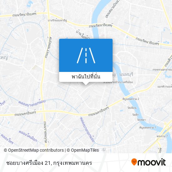 ซอยบางศรีเมือง 21 แผนที่