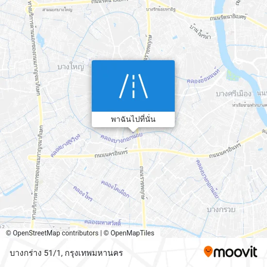 บางกร่าง 51/1 แผนที่