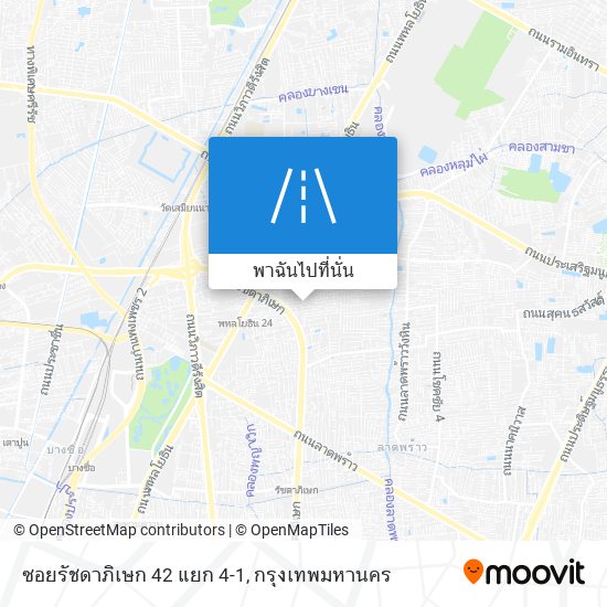 ซอยรัชดาภิเษก 42 แยก 4-1 แผนที่