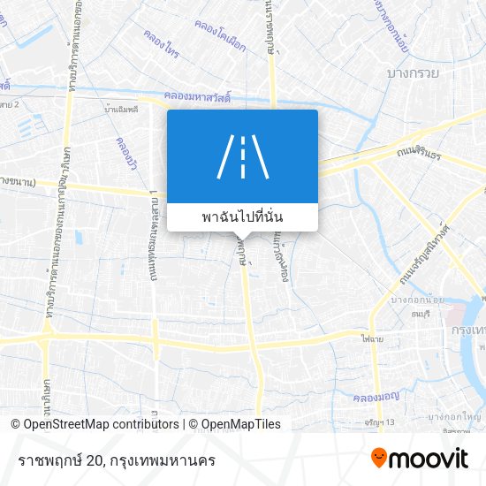 ราชพฤกษ์ 20 แผนที่