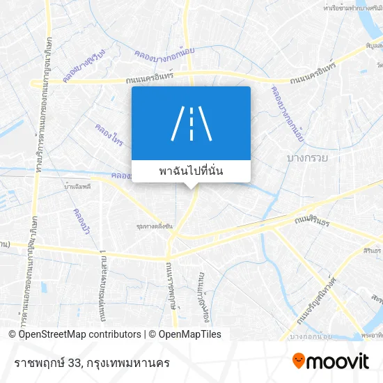 ราชพฤกษ์ 33 แผนที่